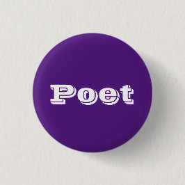 Poet Bade paars Ronde Button 3,2 Cm