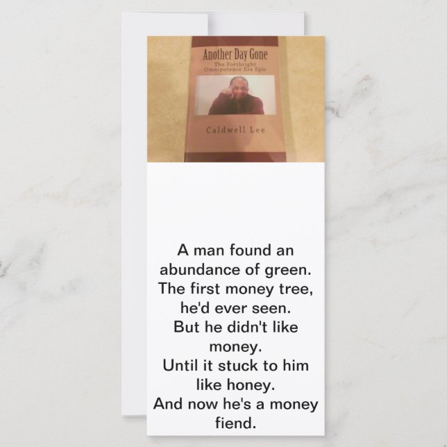 Poet Caldwell Lee Limerick Kaart (Voorkant)