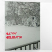 Poet Caldwell Lee Products Drieluik Wenskaart (Binnenzijde eerst)