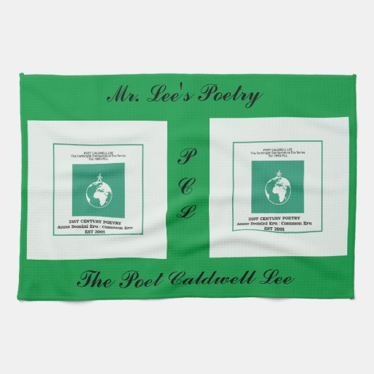 Poet Caldwell Lee Products Theedoek (Horizontaal)