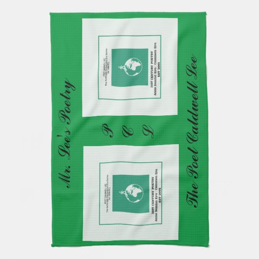 Poet Caldwell Lee Products Theedoek (Verticaal)