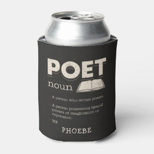 Poet Definition Gag Funny Poetry Writer Novelty Blikjeskoeler