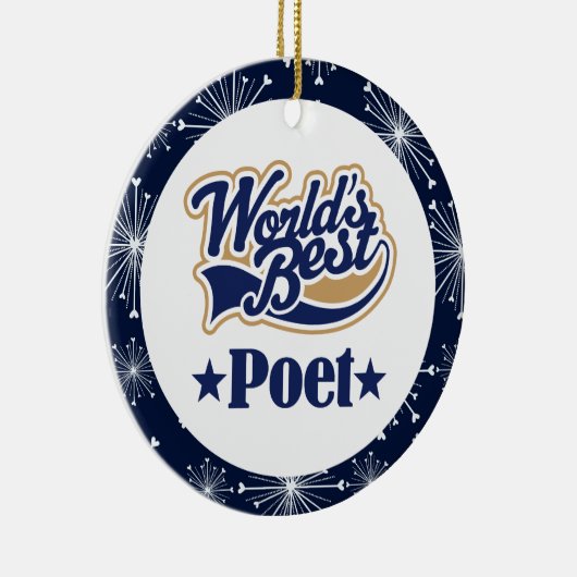 Poet Gift Ornament (Rechts)