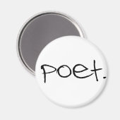 Poet Magneet (Voorkant / Achterkant)