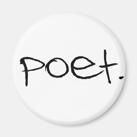 Poet Magneet (Voorkant)