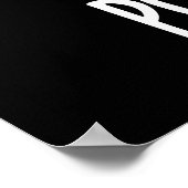 Poet-tato Funny Potato Pun Dark BG Poster (Hoek)