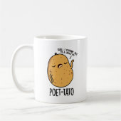 Poet-tato Funny Potato Pun Koffiemok (Links)