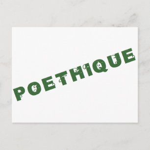 Poethiek Briefkaart