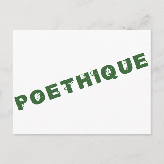 Poethiek Briefkaart (Voorkant)