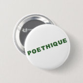 Poethiek Ronde Button 5,7 Cm (Voorkant /achterkant)