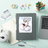 Poetic Cherub Wisdom Sticker (iPad Cover)