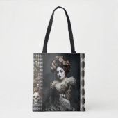 Poetic Gothic Motifs Tote Bag (Voorkant)