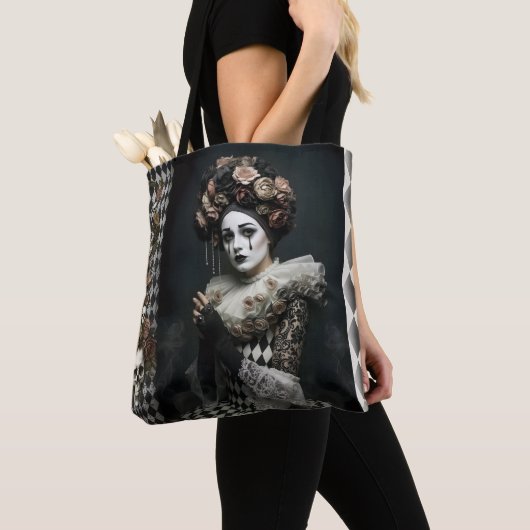 Poetic Gothic Motifs Tote Bag (Dichtbij)
