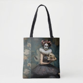 Poetic Gothic Motifs Tote Bag (Voorkant)