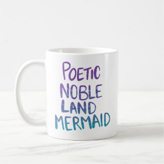 Poetic Noble Land Mermaid Koffiemok