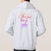 'Poetic Quotes Collection' Adult Pullover Hoodie (Achterkant)