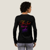 'Poetic Quotes Collection' Bella+Canvas Tri-Blend Shirt (Achterkant)