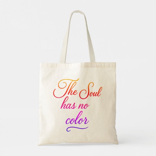 'Poetic Quotes Collection' Tote Bag (Achterkant)