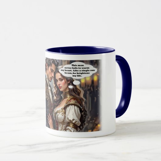 Poetic Romance Mug Mok (Voorkant rechts)