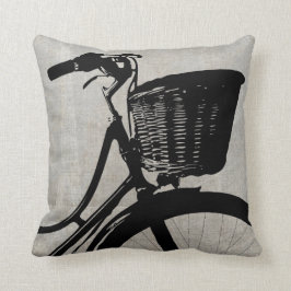 Poetic Silhouette Chic French Bike  Art Kussen