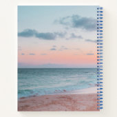  Poetic Sunset Skies Notebook Notitieboek (Achterkant)