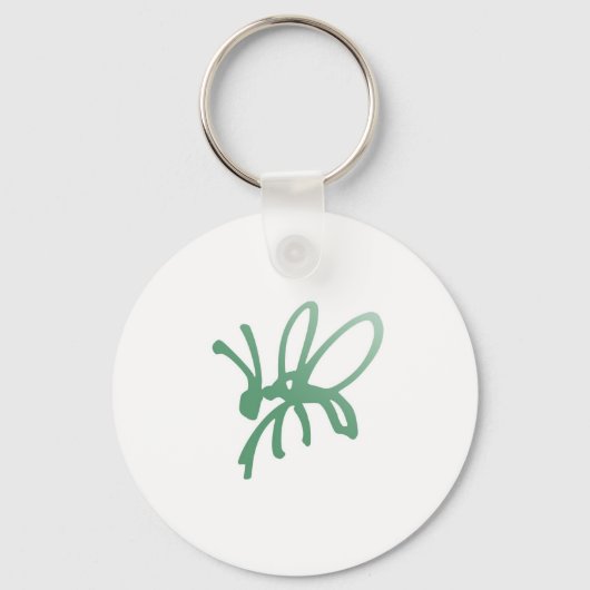 Poetica Bug Green Sleutelhanger (Voorkant)