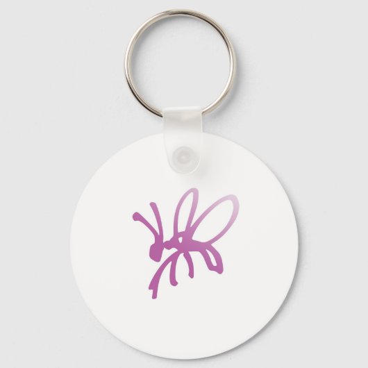 Poetica Bug Pink Sleutelhanger (Voorkant)