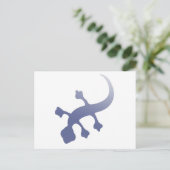 Poetica Gecko Briefkaart (Staand voorkant)