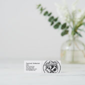 Poeticali Distherbd, MC-kaart Mini Visitekaartje (Staand voorkant)