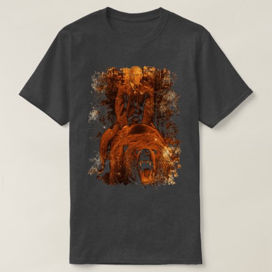 Poetin Beer T-shirt (Design voorkant)