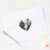 Poetin & Beste Leider BFF Hart Sticker (Envelop)