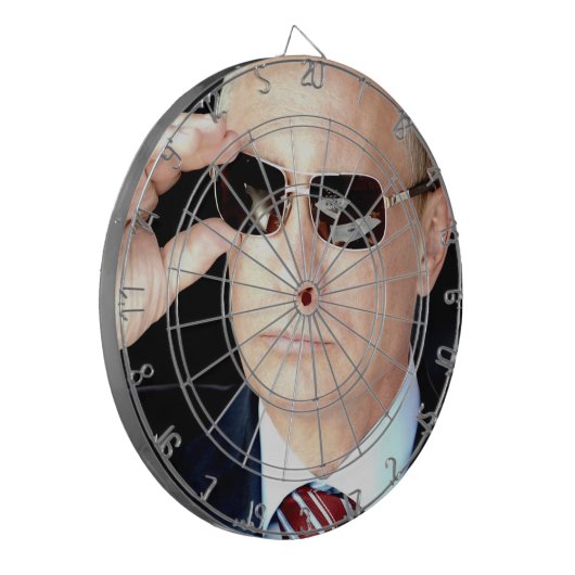 Poetin Dartbord (Voorkant Links)