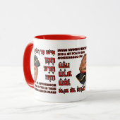 Poetin de boze Haman - Purim Satire Slava Ukraine! Mok (Voorkant links)