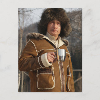 Poetin Drink! Briefkaart