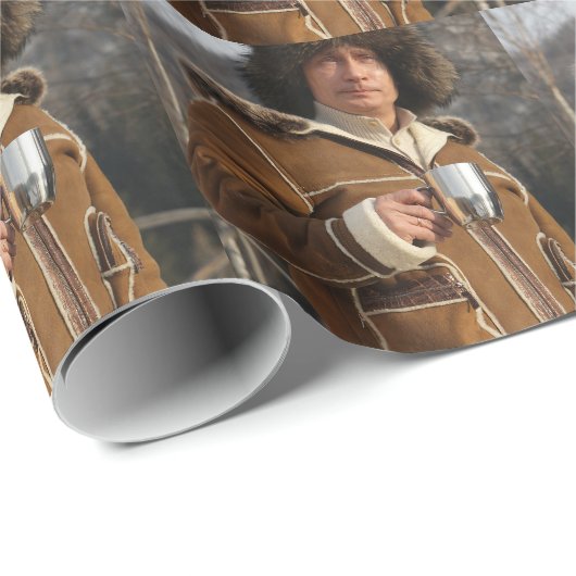 Poetin Drink! Cadeaupapier (Rol Hoek)