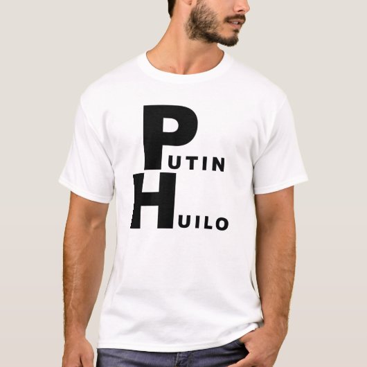 Poetin huilo t-shirt (Voorkant)