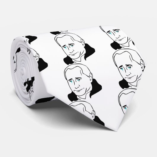 poetin huilt stropdas (Opgerold)