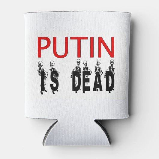 Poetin is een dode Koelbox! Blikjeskoeler (Voorkant)