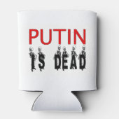 Poetin is een dode Koelbox! Blikjeskoeler (Achterkant)