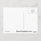 Poetin met Russische vlag Briefkaart (Achterkant)