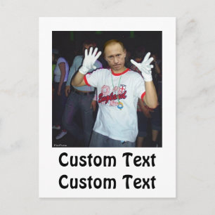 Poetin Partijen Briefkaart