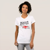 Poetin Pullout of Georgia Womens T-shirt (Voorkant volledig)