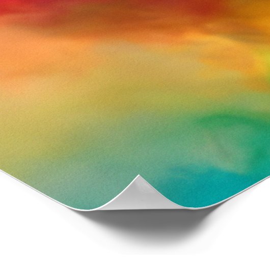 Poetin Rainbow Bomb Poster (Hoek)