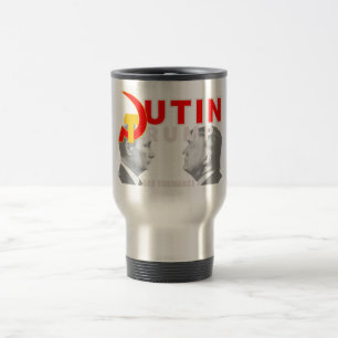 Poetin Trump Bad Bromance Travel Mug Reisbeker