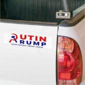 Poetin/Trump-Bumpersticker Bumpersticker (Op Truck)