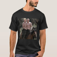 Poetin Trump Riding Horse Russia Humor