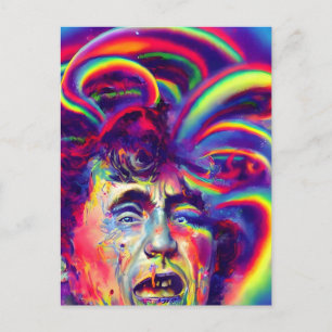 Poetins Briefkaart van regenbooggedachten