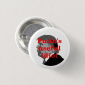 Poetins nuttige idioot ronde button 3,2 cm (Voorkant /achterkant)