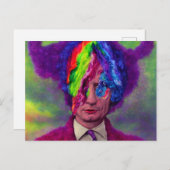 Poetins regenbooggedachten briefkaart (Voorkant / Achterkant)