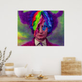 Poetins regenbooggedachten poster (Keuken)